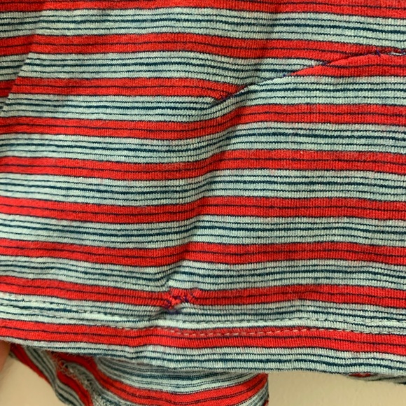 Grey and red striped Free People tank - Picture 7 of 7